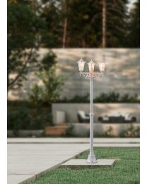 Lámpara E27 Cristal Aluminio Fundido - Laterna 5