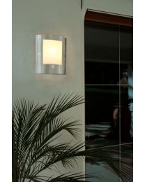 Lámpara Apliqué E27 City Acero Inoxidable