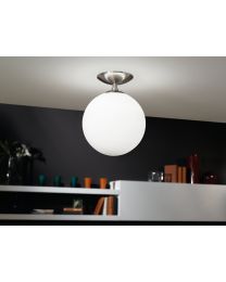 Lámpara E27 Vidrio Opal-mate Acrílico - Rondo