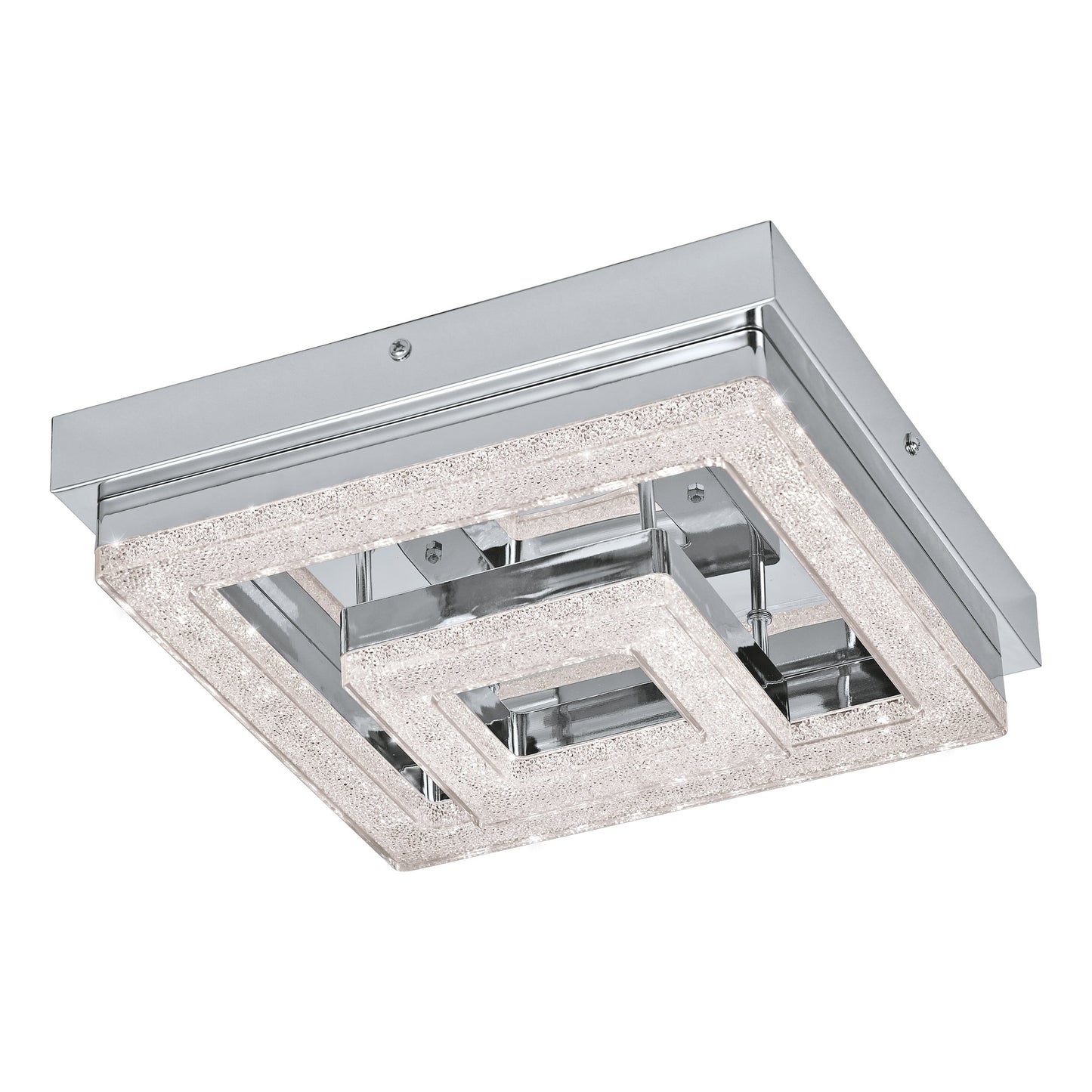FRADELO APLIQUE TECHO ACERO CROMO 12W LED 1250lm