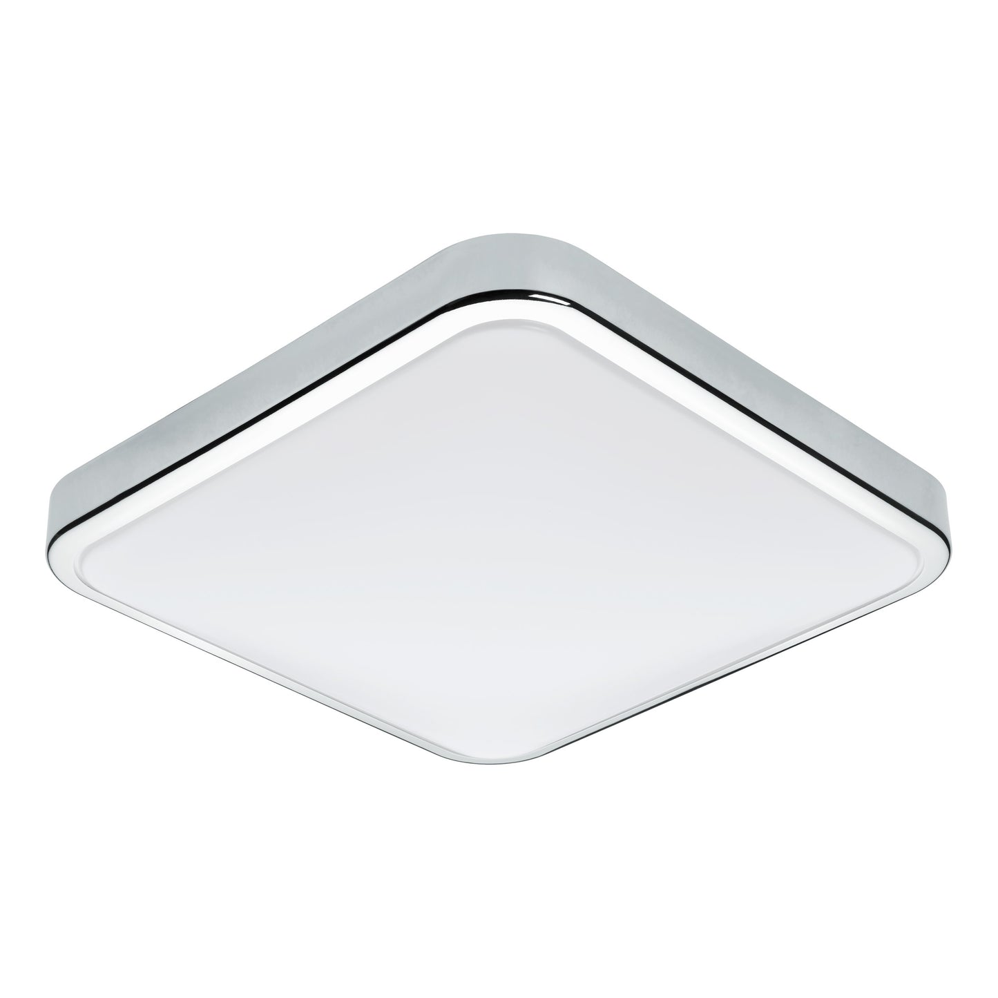 MANILVA 1 TECHO ACERO CROMO 290X290 LC 16W LED 1500lm IP44