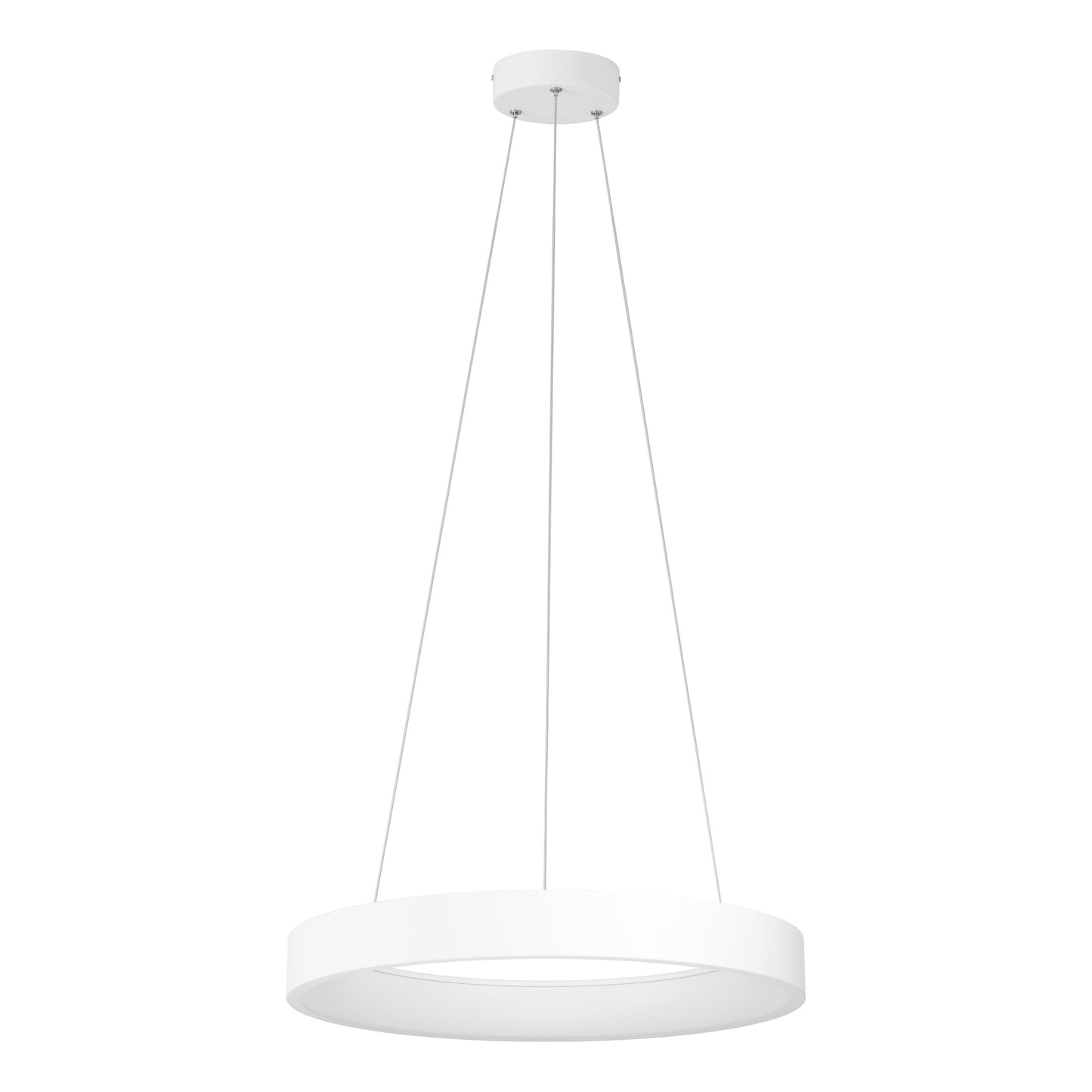CAMPO ROSSO COLG ACERO H1100 DM600 3000K LED 4400lm 34W IP20