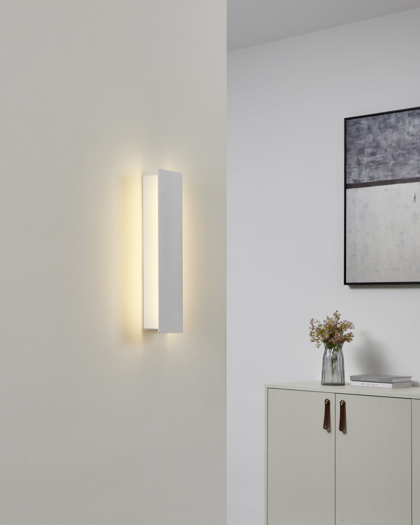 ZUBIALDE APLIQUE ALUM BLANCO L360 3000K LED 1550lm 12W