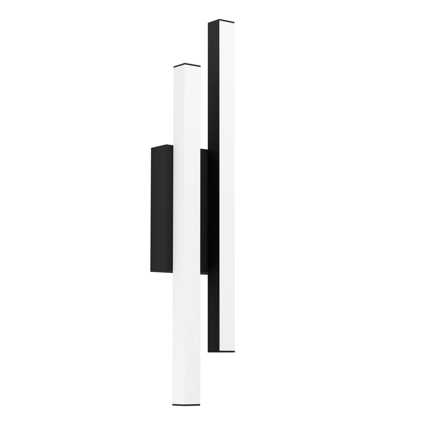 SERRICELLA APLIQUE ACERO NEGR 100X495 LED 1100lm 2X4,5W IP55