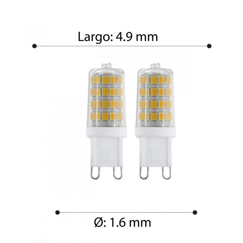 Ampolleta G9 2X3W Blanca 320lm Pack 2 unidades