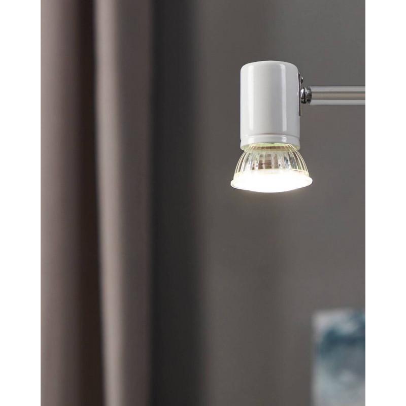 Ampolleta GU10 4,6W Blanca Transparente 400lm