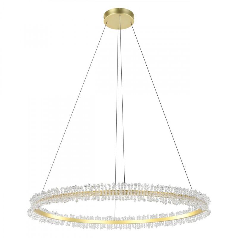 LUCAINENA COLG ACERO BRONCEADO H1500 DM960 4000K LED 6800lm