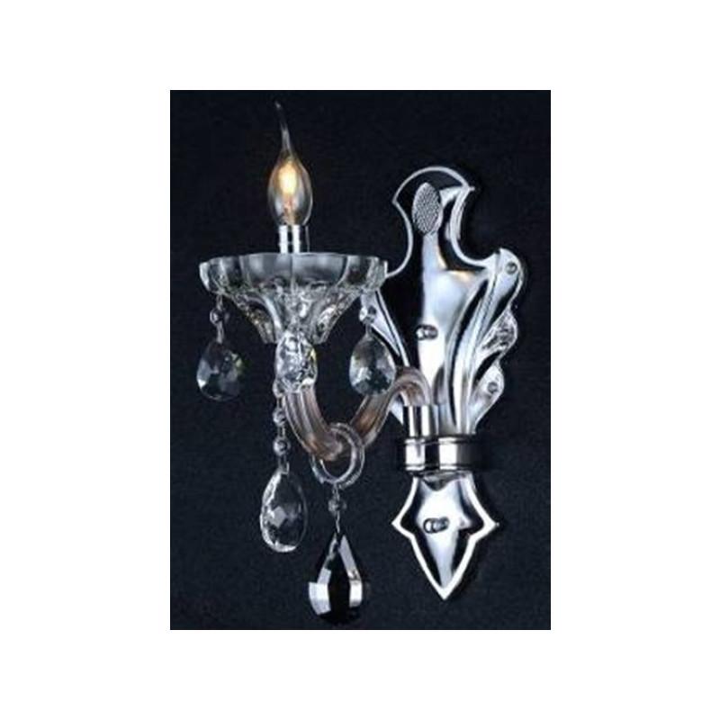 VIVA 4 APLIQUE GRIS CRISTAL D460 H390 E14 1×40W 8503-1