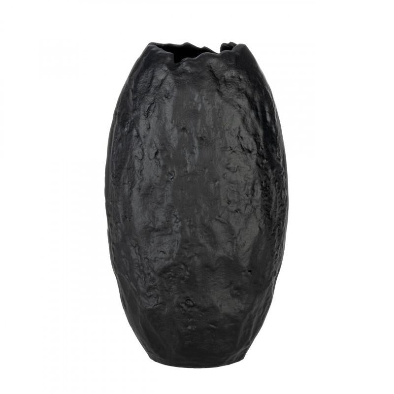 VOHEMAR FLORERO METALICO ALUM NEGRO L165 H310