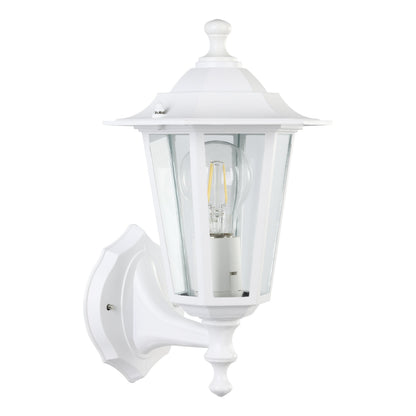 LATERNA 5 APLIQUE EXT. BLANCO ARRIBA 1X60W E27