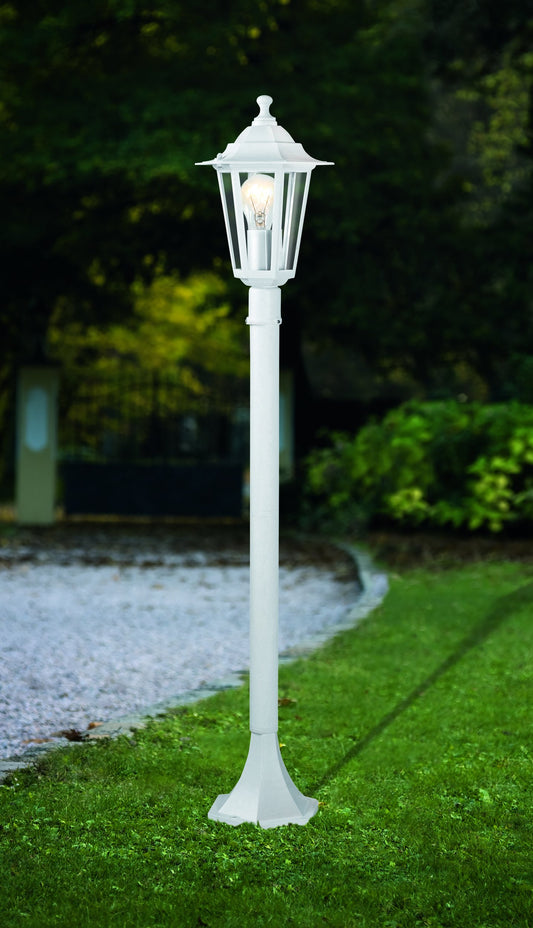 LATERNA 5 FAROL POSTE EXT BLANCO H1030 1X60W E27
