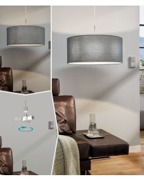 Accesorio E27 Rueda Soquete/portalámpara Negro Dm190 3x20w