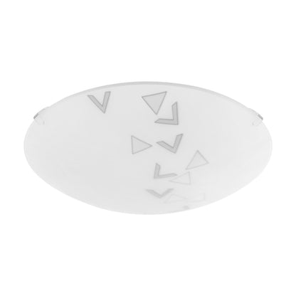 MARS LAMP TECHO DECO TRIANGULOS DM245 1X60W E27
