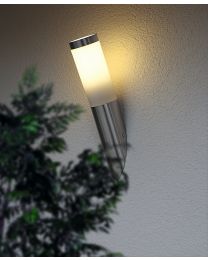 Lámpara Pie E27 Helsinki Acero Inoxidable
