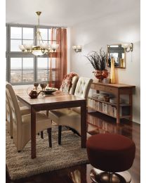 Lámpara Colgante E27 Savoy Bronceado