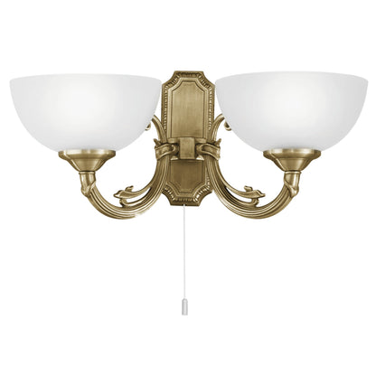 SAVOY APLIQUE BRONCE 2X40W E14 L410