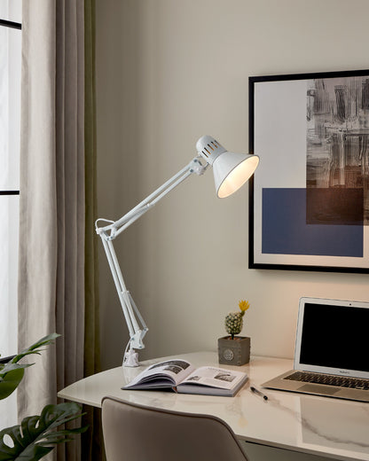 FIRMO LAMP ESCRITORIO BLANCO BRILLANTE E27 1X60W