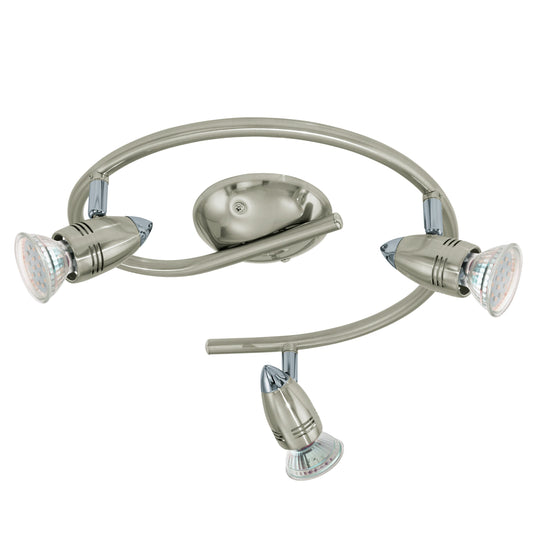 MAGNUM-LED FOCO TECHO G CROMADO GU10 3X3W GU10 LED 200lm