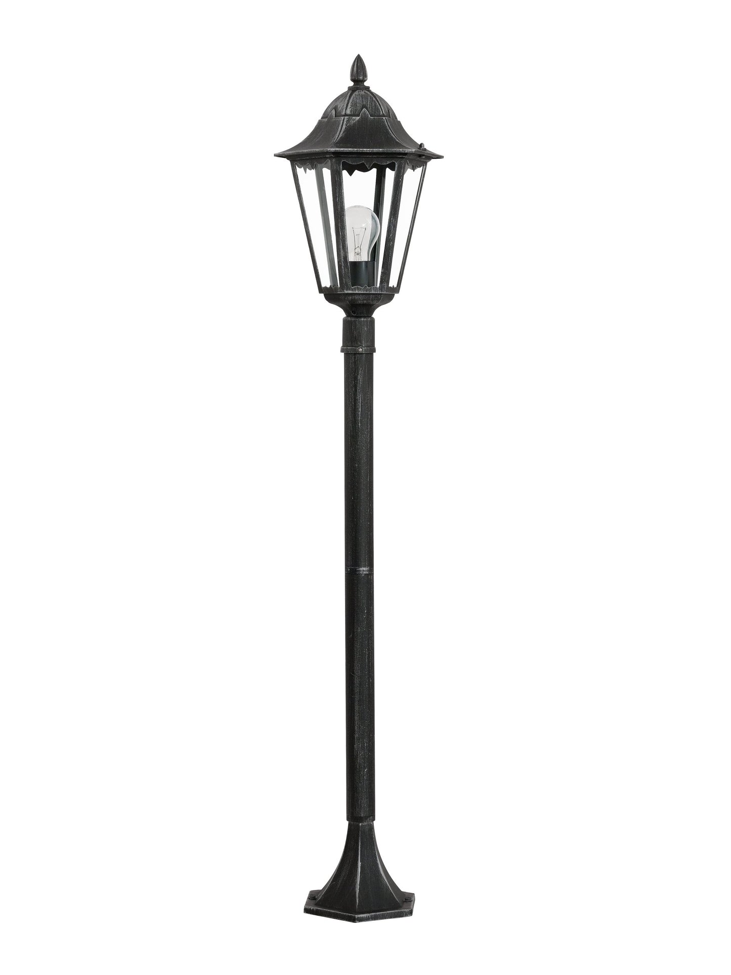 NAVEDO FAROL POSTE EXT NEGRO H1200 1X60W E27