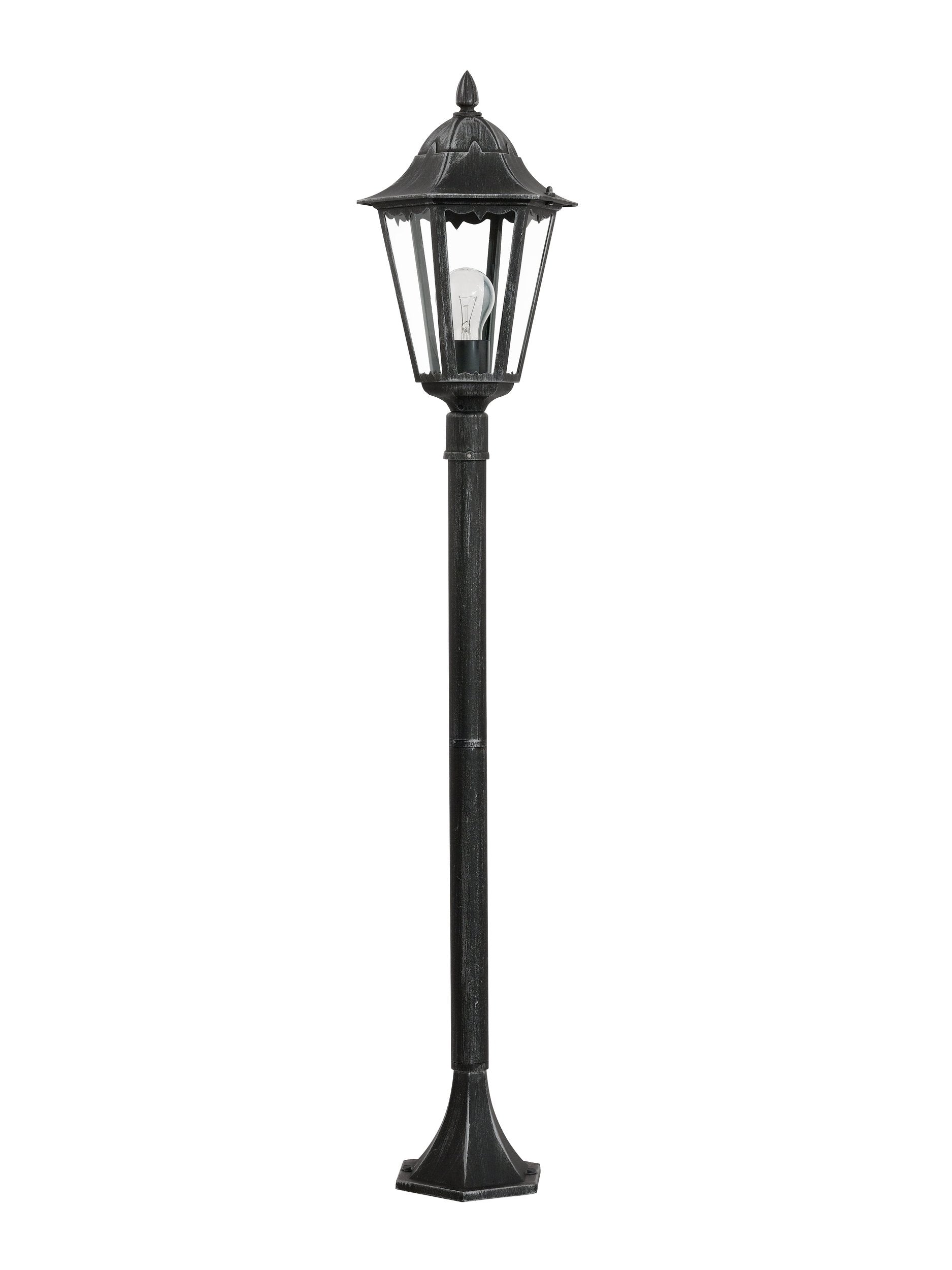 NAVEDO FAROL POSTE EXT NEGRO H1200 1X60W E27