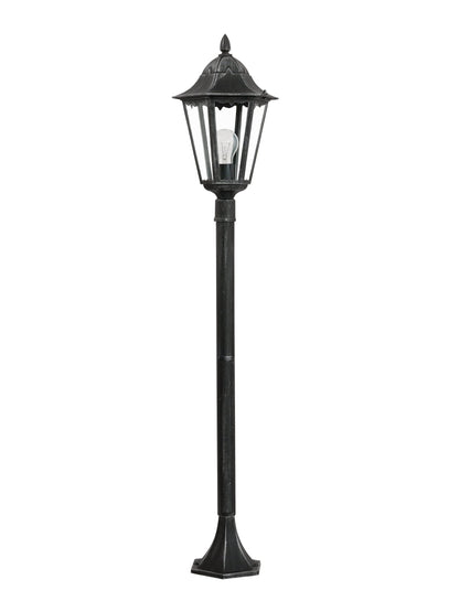 NAVEDO FAROL POSTE EXT NEGRO H1200 1X60W E27