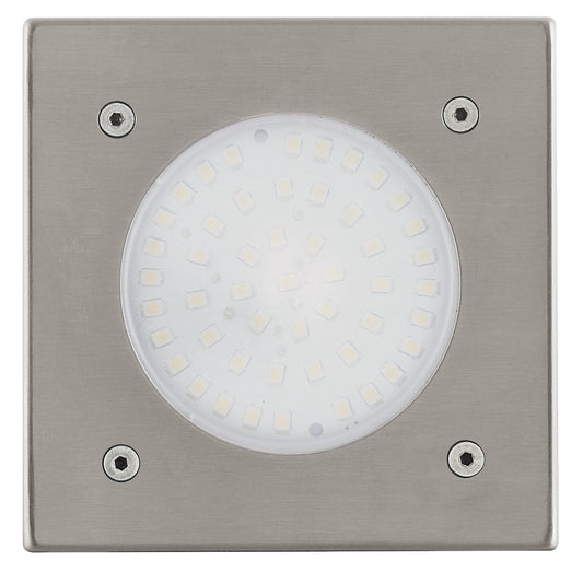 LAMEDO EMB. PISO EXT. 100X100 L65 1X2.5W LED 180lm IP65/67