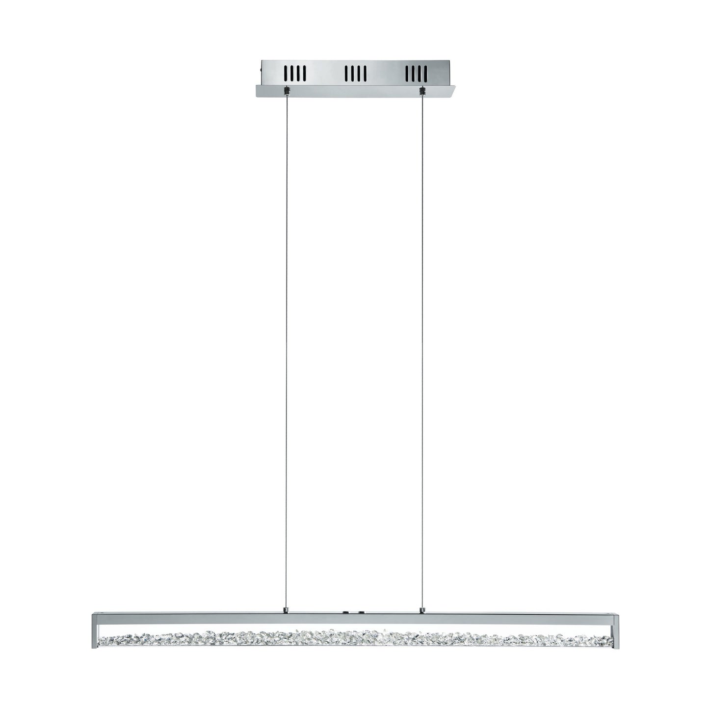 CARDITO 1 LAMP COLG CRSTL TUN-TACT CRM L1000 4X8W LED 2500lm