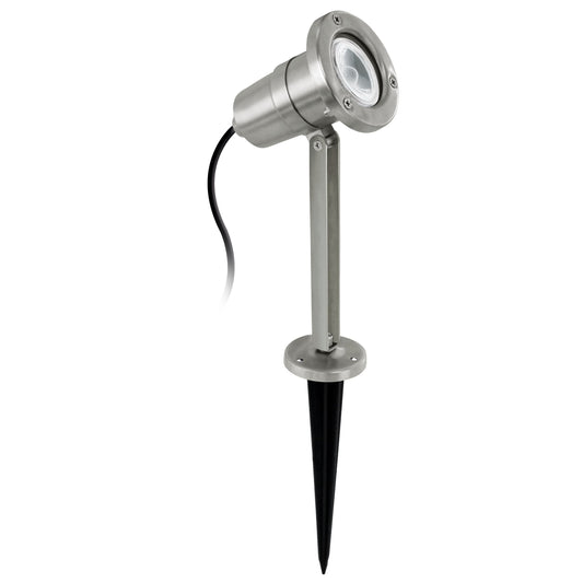 NEMA ESTACA PISO INOX. EXT. H240 DM85 1X5W GU10 LED 38° IP54