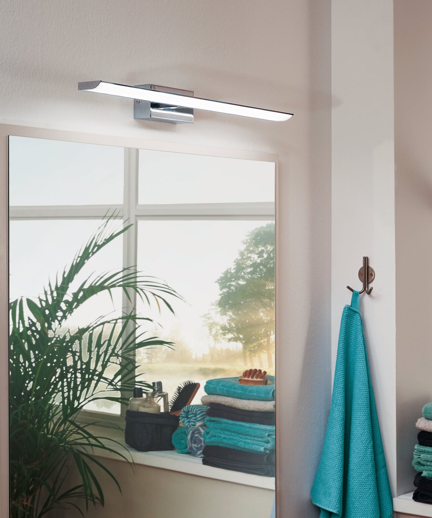 TABIANO ILUM/ESP ACERO CROMO 4000K LED 900lm 3X3,2W IP20