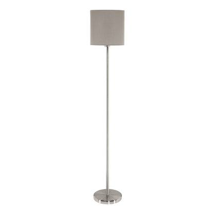 PASTERI PIE ACERO NIQUEL SATIN H1575 DM280 E27 1X60W IP20