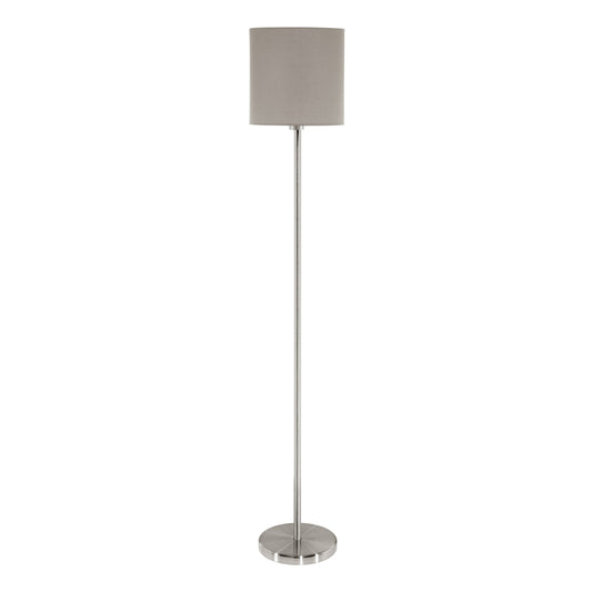 PASTERI PIE ACERO NIQUEL SATIN H1575 DM280 E27 1X60W IP20