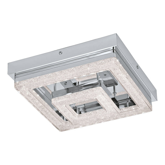 FRADELO APLIQUE TECHO ACERO CROMO 12W LED 1250lm