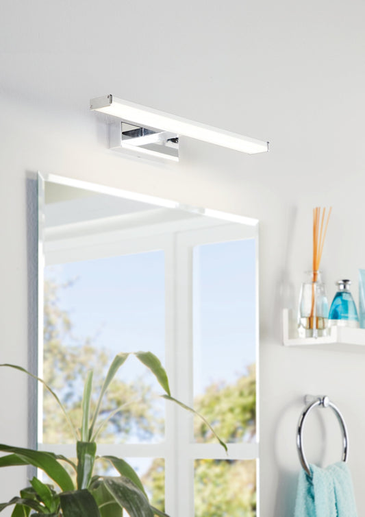 PANDELLA 1 APLIQUE ESPEJO CROM  L400 LF 7,4W LED 900lm IP44