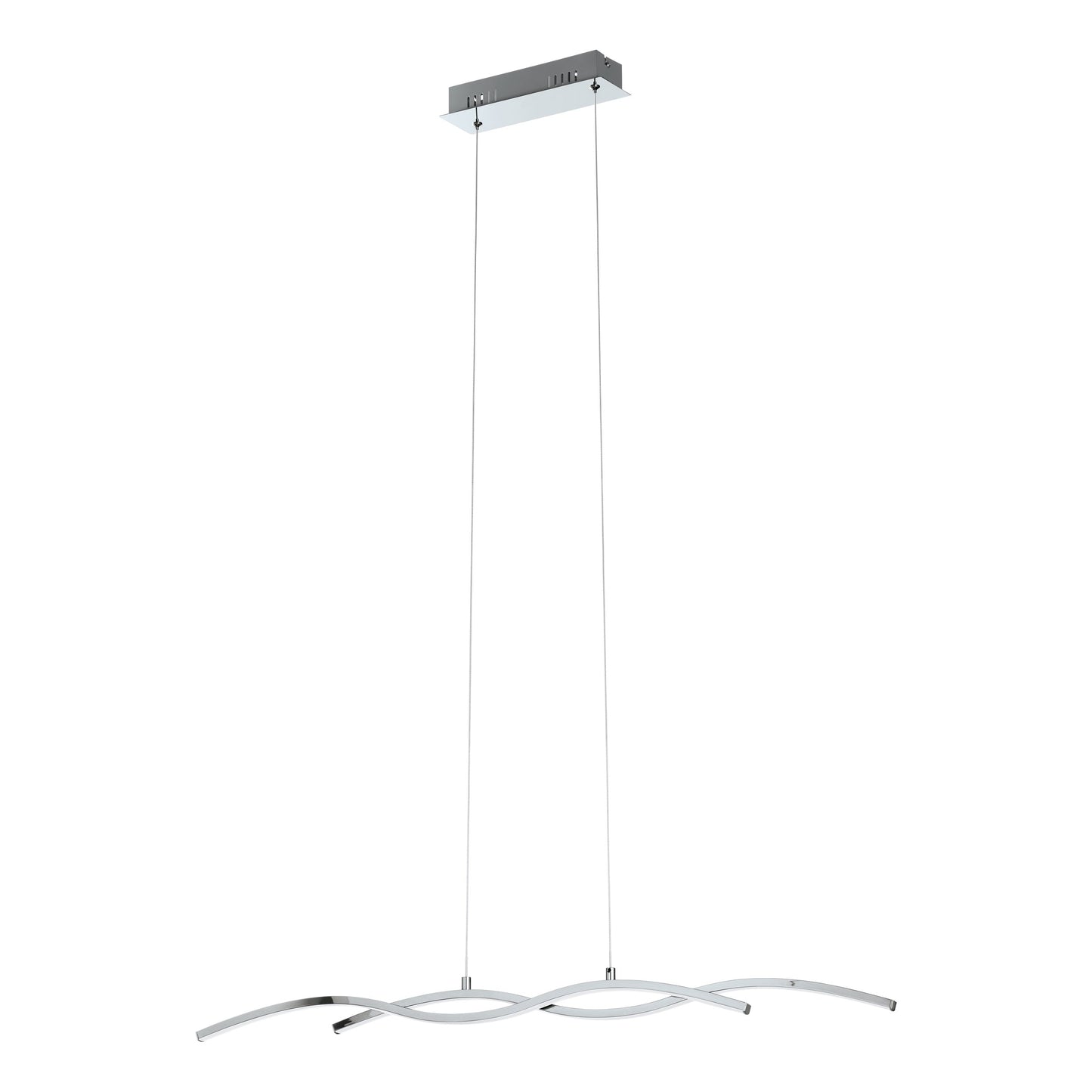 LASANA 2 COLGANTE ALU ACE PLAST BLANCO L870 2X9W LED 2000lm