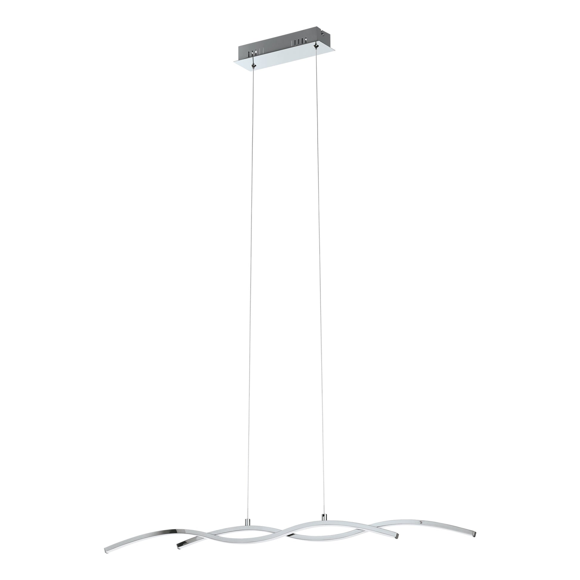 LASANA 2 COLGANTE ALU ACE PLAST BLANCO L870 2X9W LED 2000lm