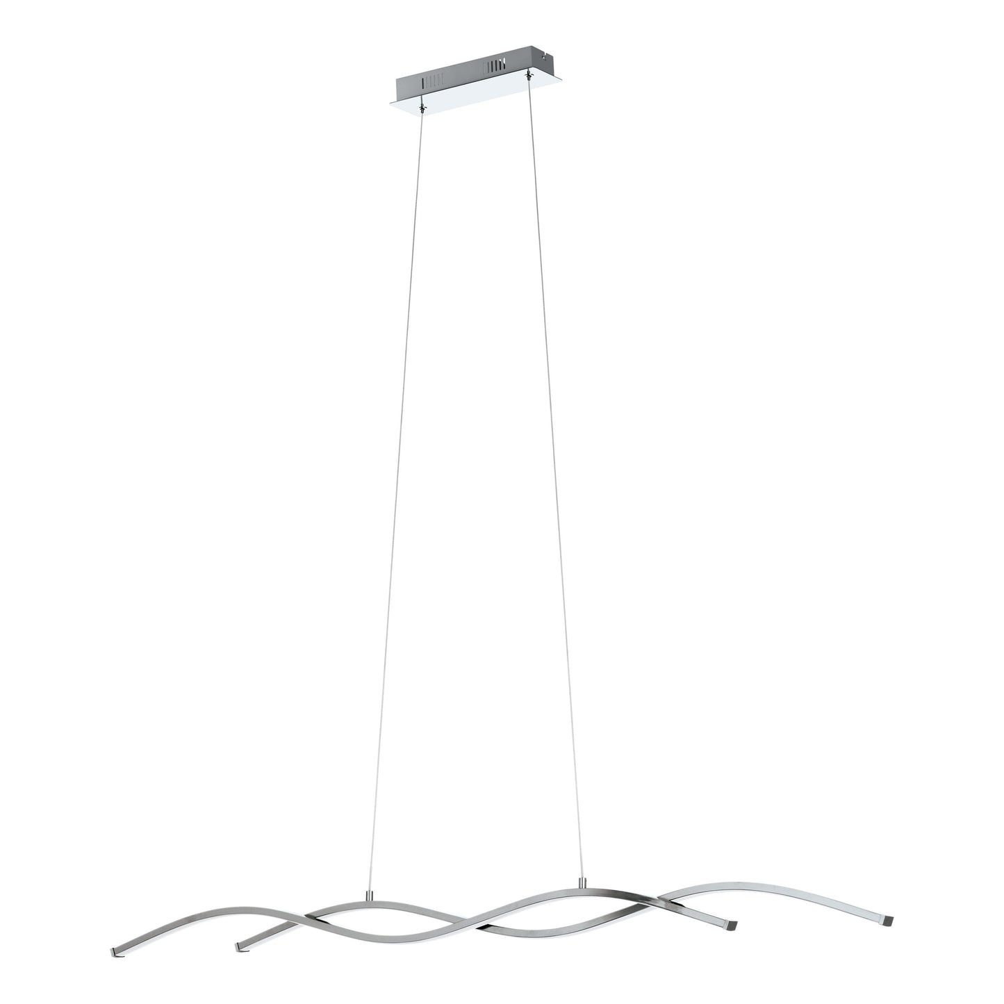 LASANA 2 COLG ACERO CROMO L1200 H1200 3000K LED 3300lm IP20