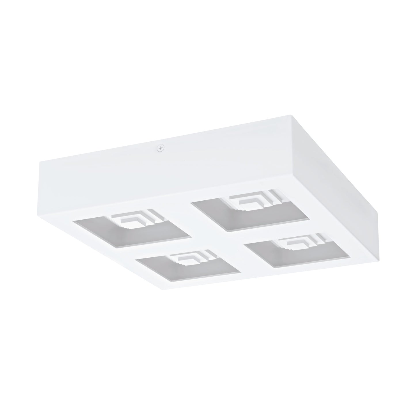FERREROS LAMP TECHO ACERO BLANCO L270 H60 LC LED 4X6,3W