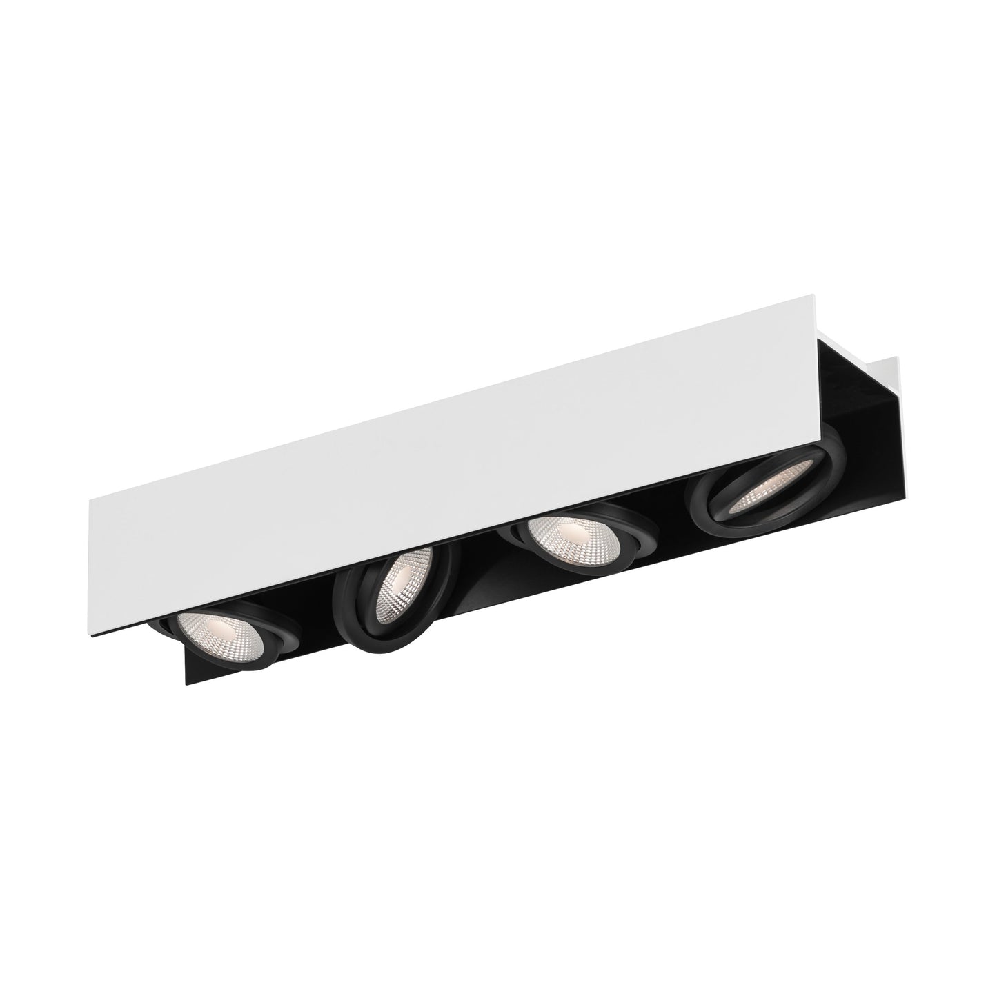 VIDAGO FOCO SP ALU BLANCO NEGR 620X130 4X5 4W LED 2040lm DIM