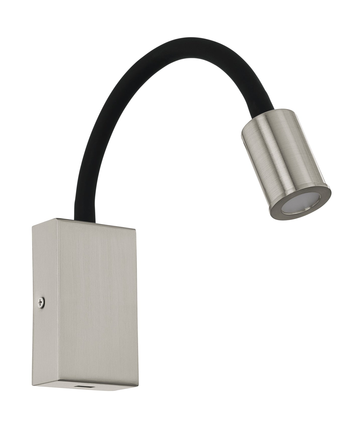 TAZZOLI APLIQ MURO SAT NIQ NEGRO H300 3,5W LED LC 380lm USB