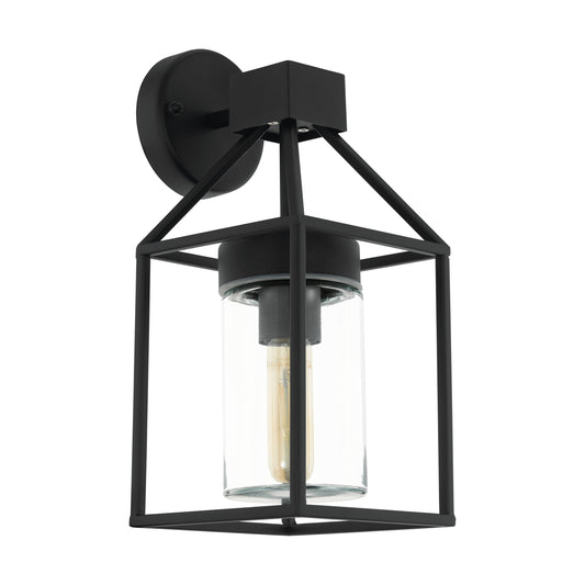 TRECATE APLIQUE ACER GALV NEGRO H355 A130 1X60W E27 IP44