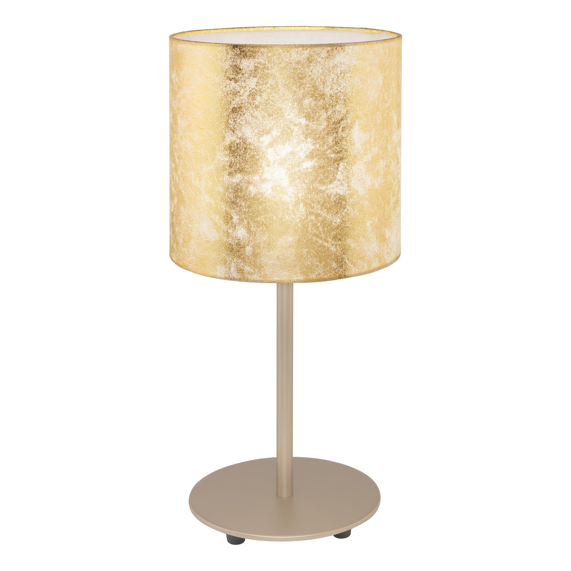 VISERBELLA SOBREMESA ACERO DORADO H400 DM180 E27 1X60W