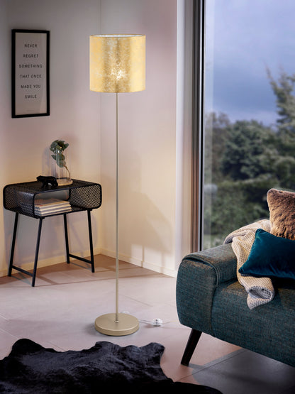 VISERBELLA PIE ACERO DORADO H1585 DM280 E27 1X60W IP20