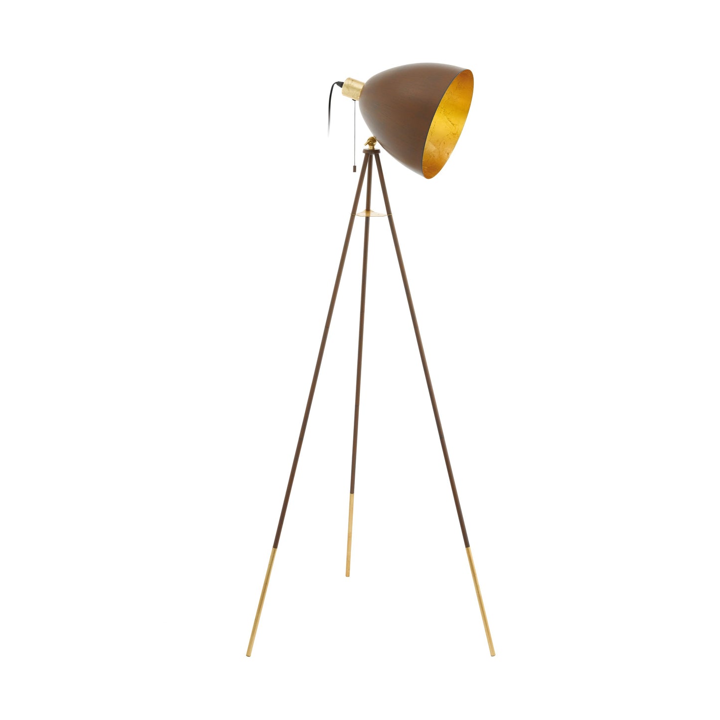CHESTER 1 LAMP PIE ACERO L600 H1355 E27 1X60W