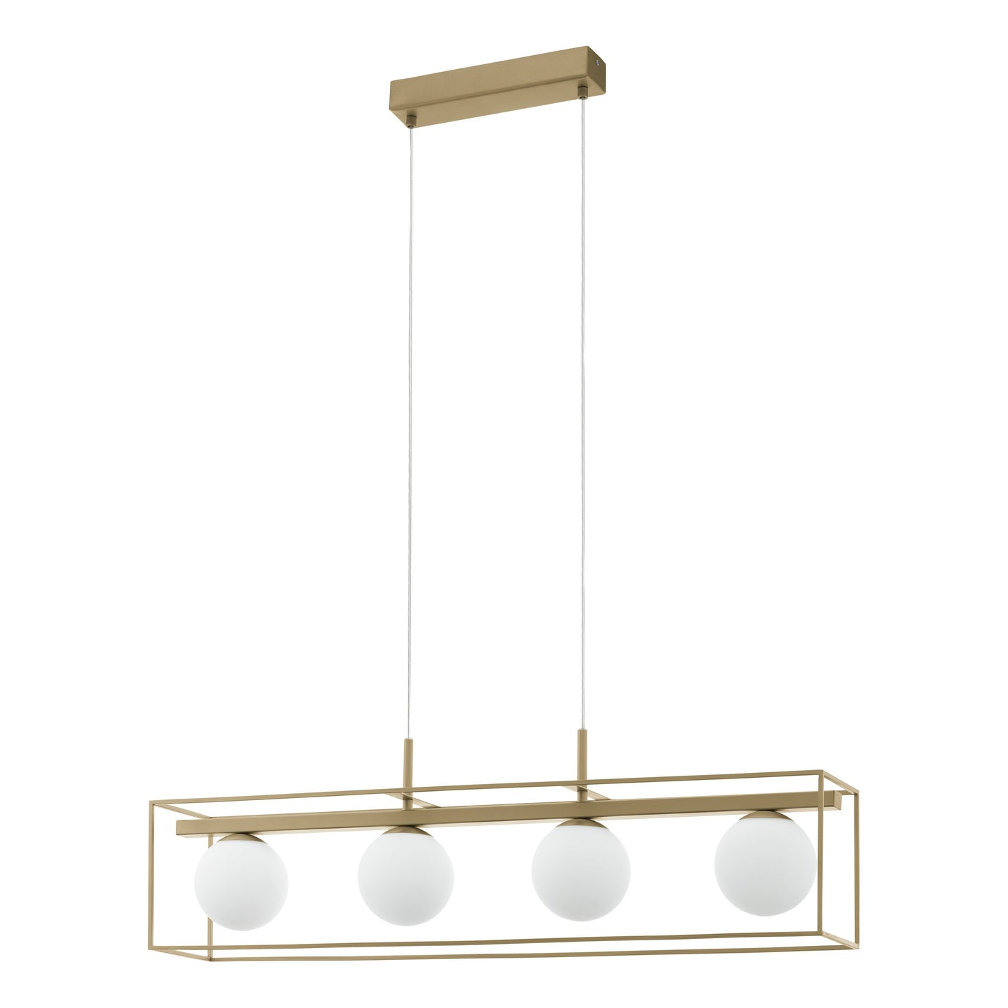 VALLASPRA LAMP COLG ACER CHAMPAÑ BLANC L910 H1100 E14 4X40W