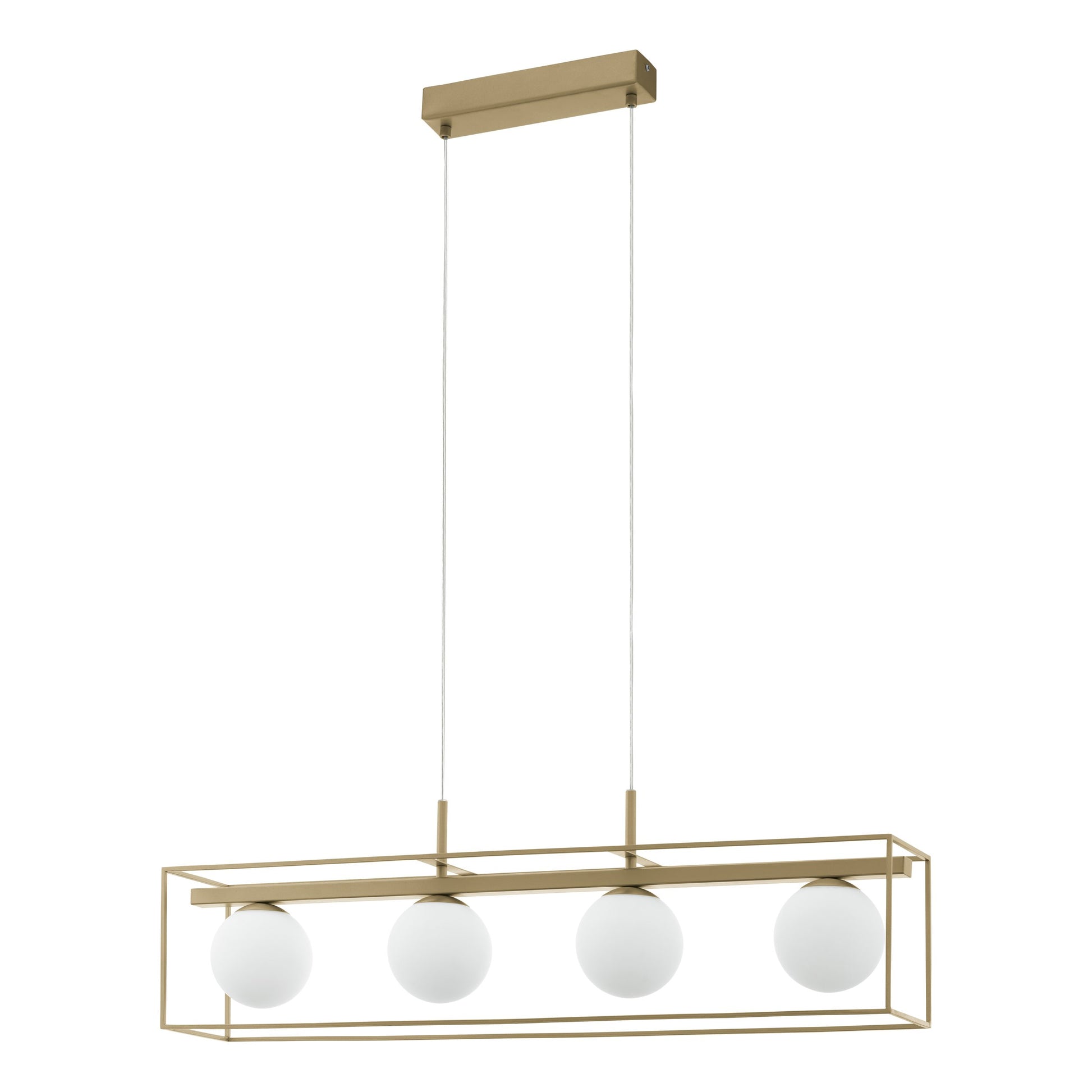 VALLASPRA LAMP COLG ACER CHAMPAÑ BLANC L910 H1100 E14 4X40W