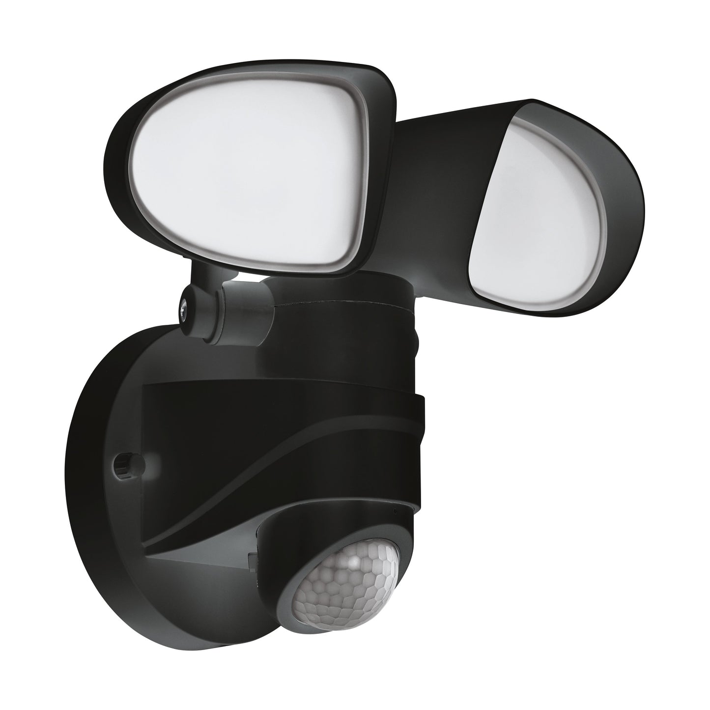 PAGINO APLIQUE MURO NEGRO H220 LF 2X6W LED 1800lm IP44 CS