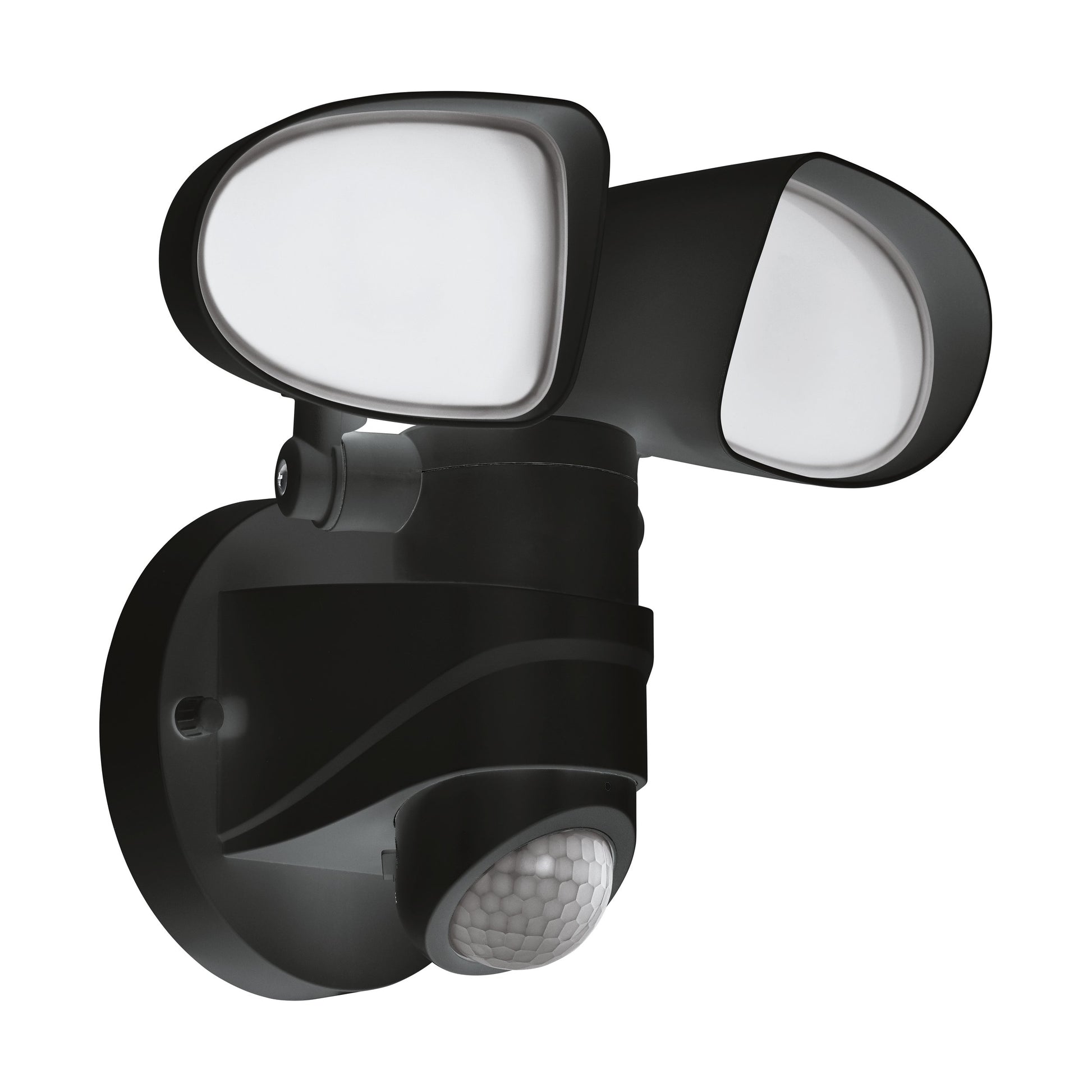 PAGINO APLIQUE MURO NEGRO H220 LF 2X6W LED 1800lm IP44 CS