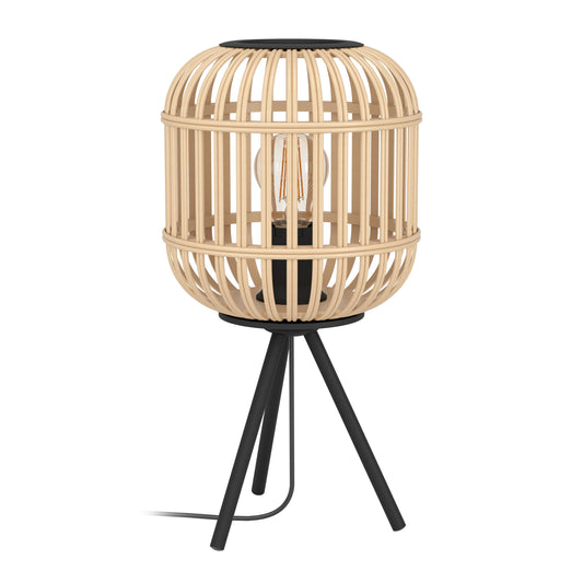 BORDESLEY SOBREMESA ACERO NEGRO H400 DM210 E27 1X28W IP20