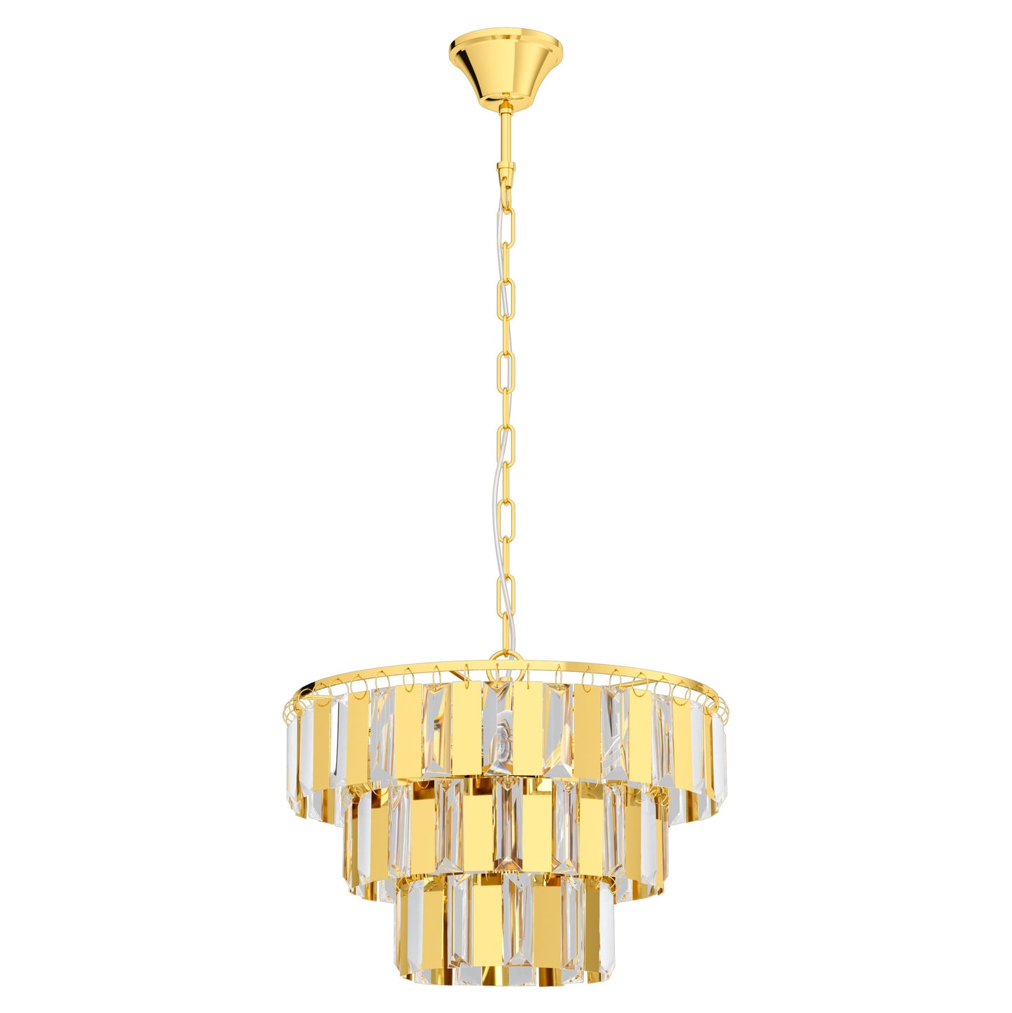 ERSEKA COLG ACERO LATÓN H1300 DM385 E14 5X40W IP20