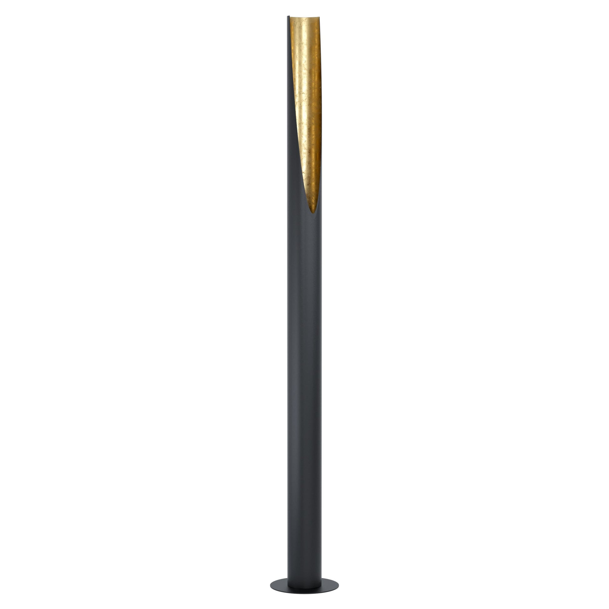 PREBONE PIE ALUM ACERO ORO NEGRO L1805 DM110 GU10 IP20